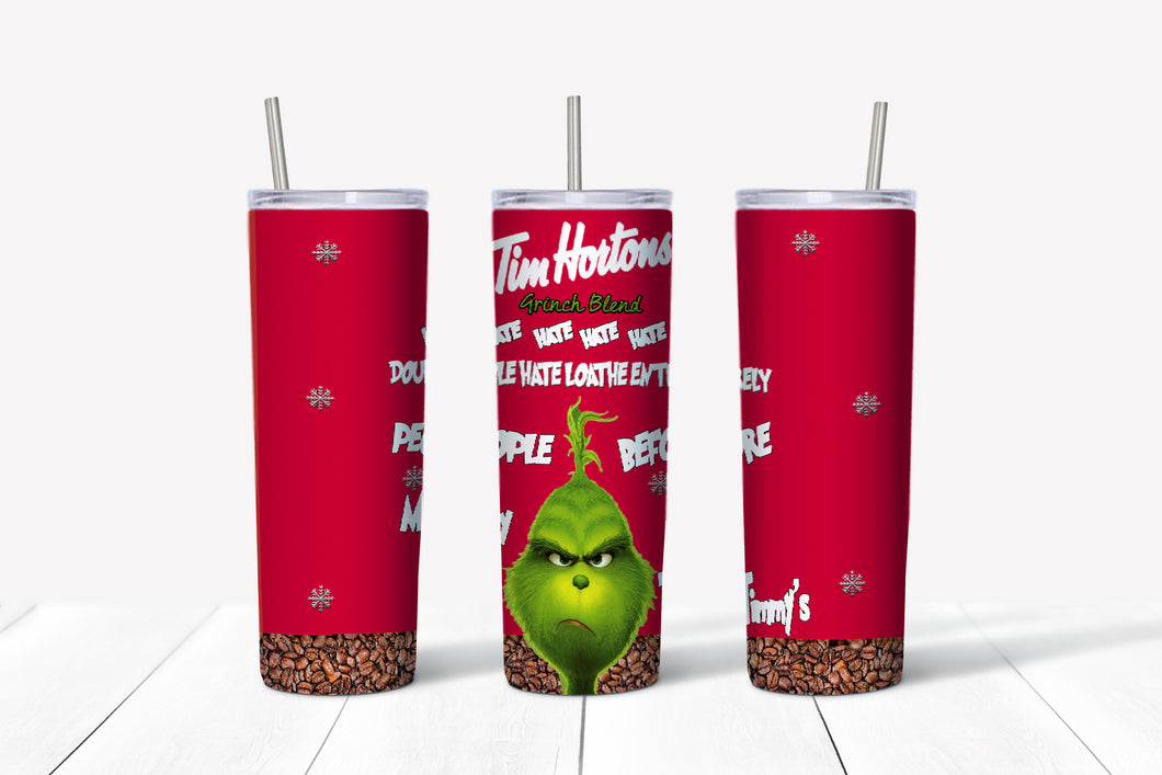 Tims Grinch Tumbler